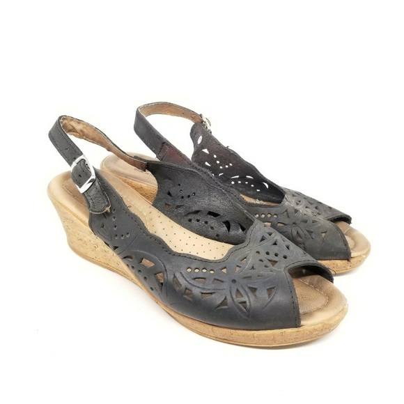 Spring Step Wedge Sandal EUR 38/US 10 - Picture 1 of 7